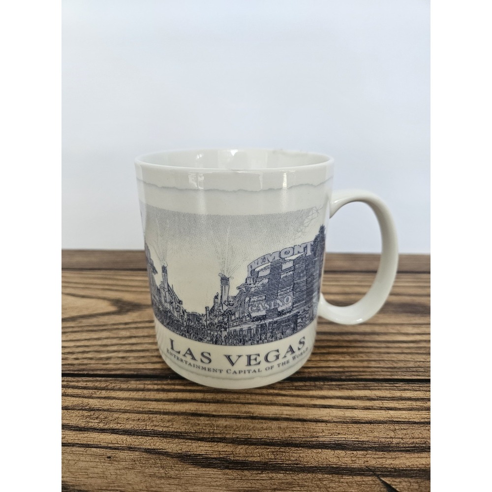 LAS VEGAS Starbucks Coffee‎ Mug Cup Architectural Series 18 oz 2007